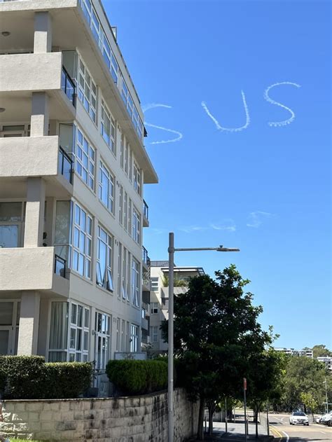 skywriting signs.